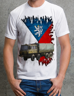 tričko  815 8X8 vojenské  auto České výroby 