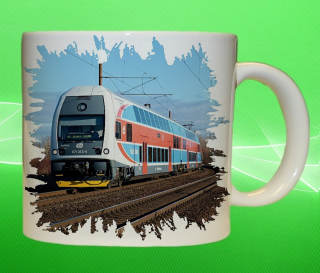 hrnek s lokomotivou 971 055-9 550ml