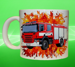 hrnek pro hasiče SCANIA CAS 20
