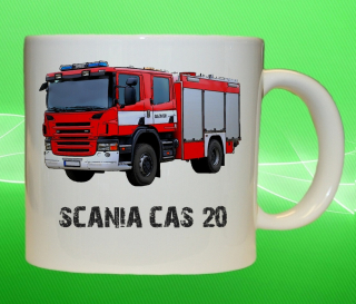 hrnek pro hasiče SCANIA CAS 20 I