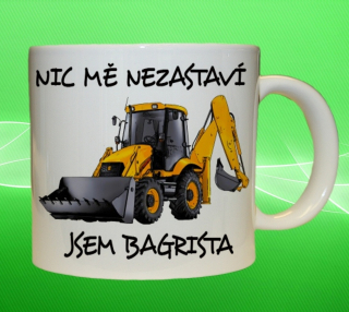 Moon River JCB 3CX hrnek jsem bagrista 75 ml