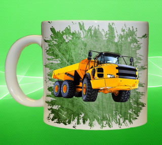 Moon River VOLVO A40F dumper hrnek zelený