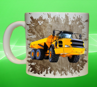 Moon River VOLVO A40F dumper hrnek hnědý
