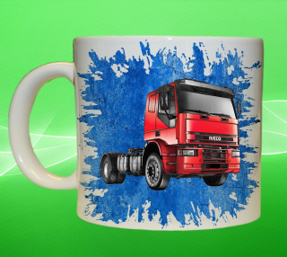 Moon River IVECO 320 modrý míchačka hrnek s náklaďákem