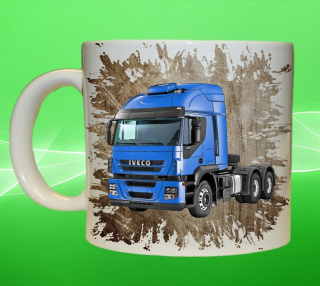Moon River IVECO Stralis 450 hnědý hrnek s náklaďákem