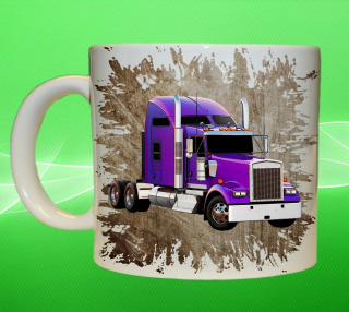  hrnek s náklaďákem Kenworth 6  