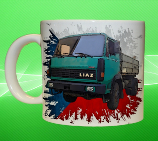 hrnek LIAZ 110  nákladní auto 