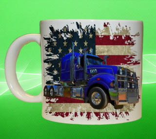 hrnek s náklaďákem MACK