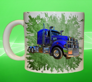 hrnek s náklaďákem MACK III