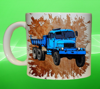 hrneček  Praga V3S oranžový 75 ml 