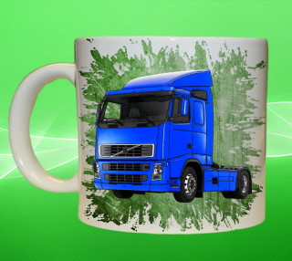 hrnek s náklaďákem VOLVO III