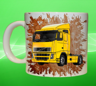 hrnek s náklaďákem VOLVO VII