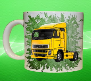 hrnek s náklaďákem VOLVO VIII