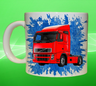 hrnek s náklaďákem VOLVO XII