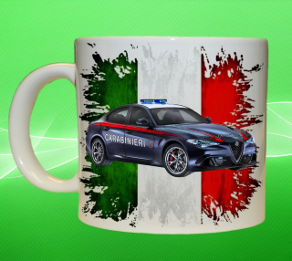 hrnek POLICIE Itálie