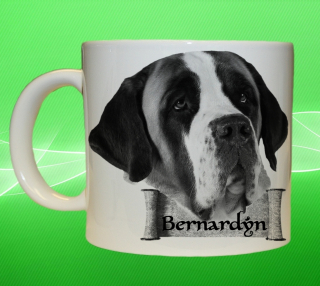 hrnek s pejskem Bernardýn