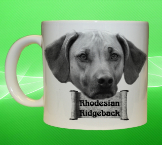 hrnek s pejskem Rhodesian Ridgeback