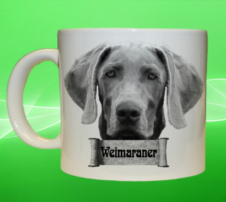 hrnek s pejskem Weimaraner