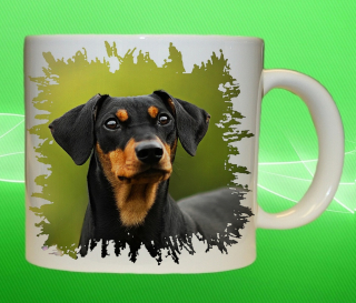 Moon River hrnek s pejskem V objem 75 ml