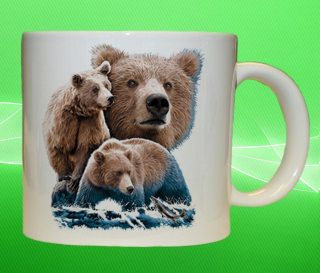 Moon River hrnek s medvědem obsah 450 ml