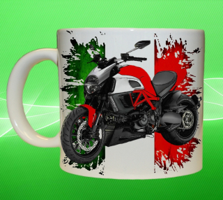 hrnek s motorkou DUCATI