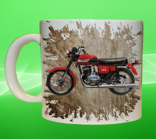 hrnek s motorkou ČZ 175 II 550ml