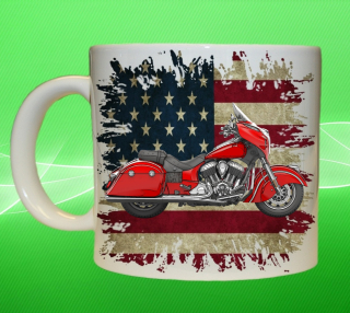 hrnek s motorkou Indian