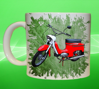 hrnek s motorkou České výroby I