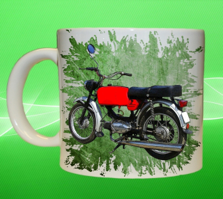 hrnek s motorkou České výroby V