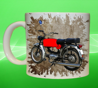 hrnek s motorkou České výroby VI