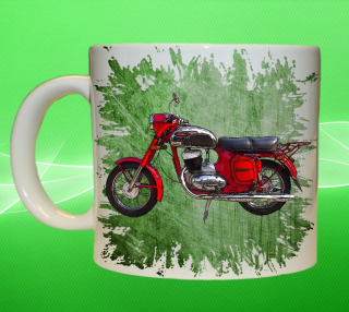 hrnek s motorkou České výroby X