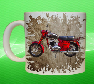 hrnek s motorkou České výroby XI