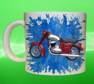 hrnek s motorkou České výroby XIII