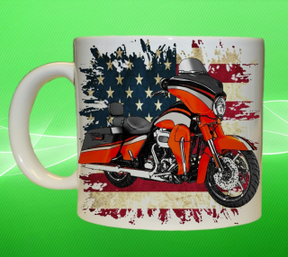 hrnek s motorkou Harley Davidson 12