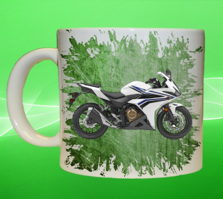 hrnek  HONDA CBR 500R WHITE II 