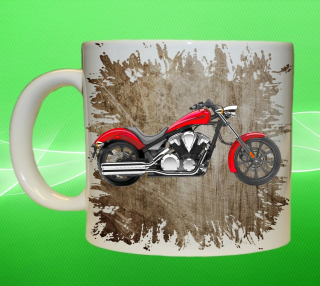 Moon River hrnek s motorkou HONDA Fury II 