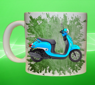 Moon River hrnek s motorkou HONDA Giorno I 