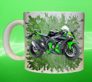 hrnek s motorkou Kawasaki Ninja Zx10r II