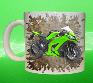 hrnek s motorkou Kawasaki Ninja Zx10r IV