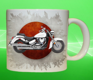 hrnek s motorkou Suzuki Boulevard C50