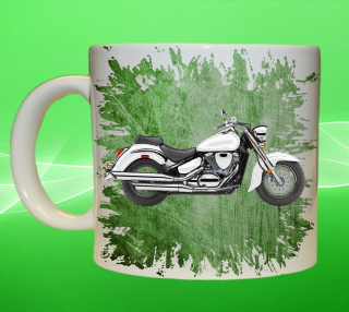 hrnek s motorkou Suzuki Boulevard C50 II