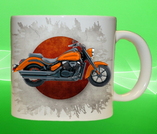 hrnek s motorkou Suzuki Boulevard C90