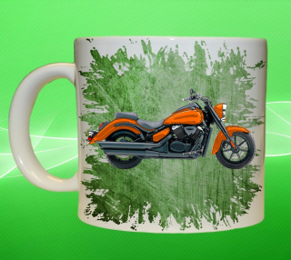 hrnek s motorkou Suzuki Boulevard C90 II