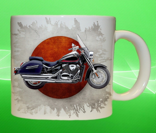 hrnek s motorkou Suzuki Boulevard C90T