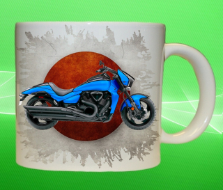 hrnek s motorkou Suzuki Boulevard M109R