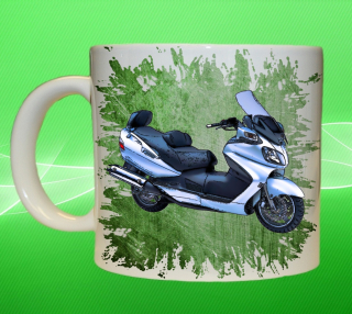 hrnek s motorkou Suzuki Burgman 650 II