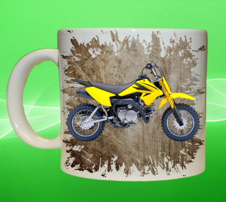 hrnek s motorkou Suzuki DR-Z70 I