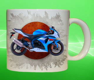 hrnek s motorkou Suzuki GSX R1000