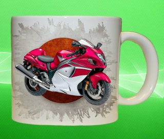 hrnek s motorkou Suzuki GSX 1300 R 