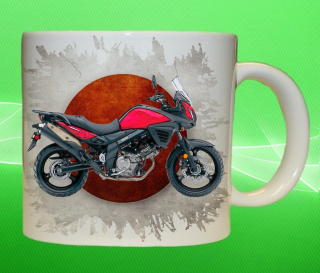 hrnek s motorkou Suzuki V-Strom 650 ABS